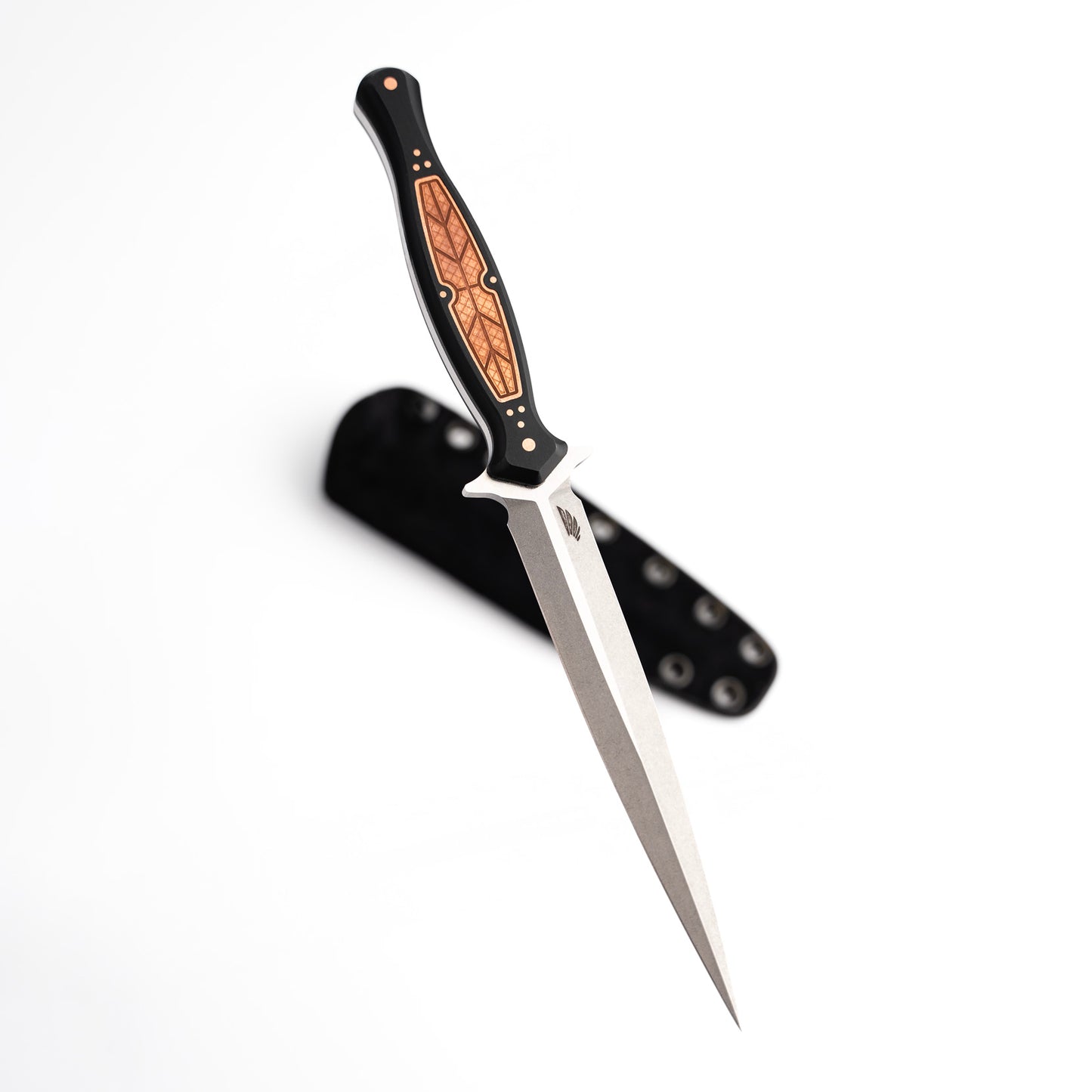 Custom Copper Inlay FKX Dagger