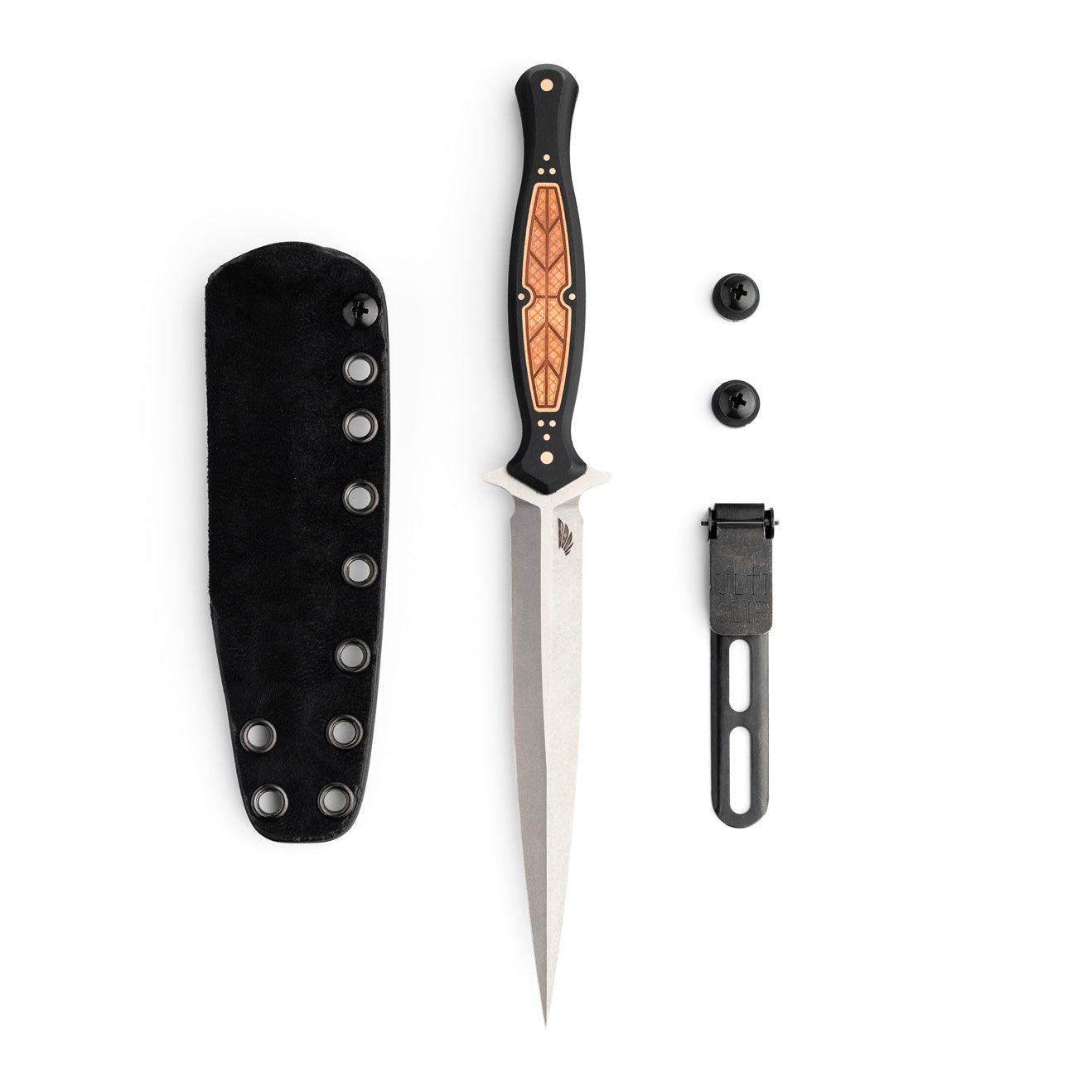 Custom Copper Inlay FKX Dagger