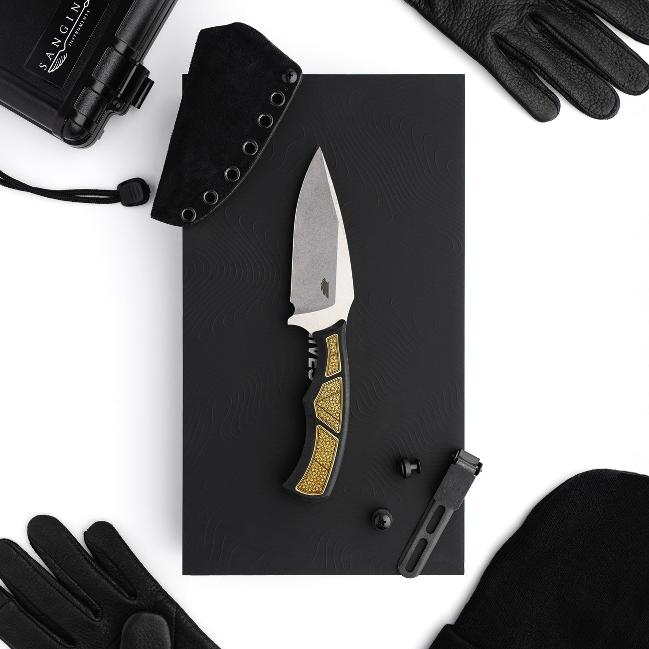 Custom Brass Inlay Raider