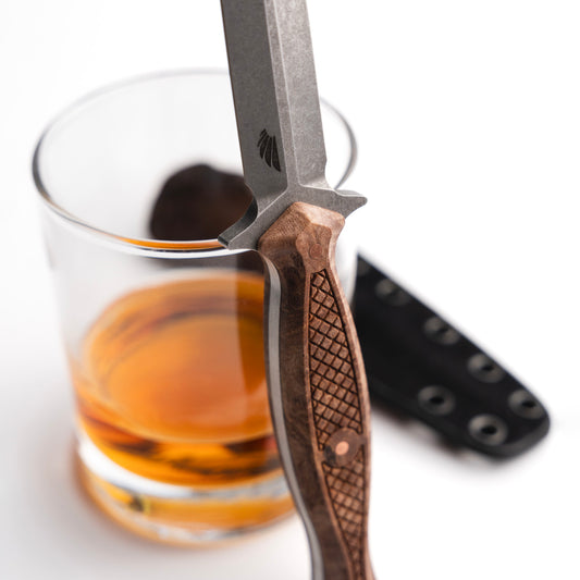 Custom Maple Burl FKX Dagger