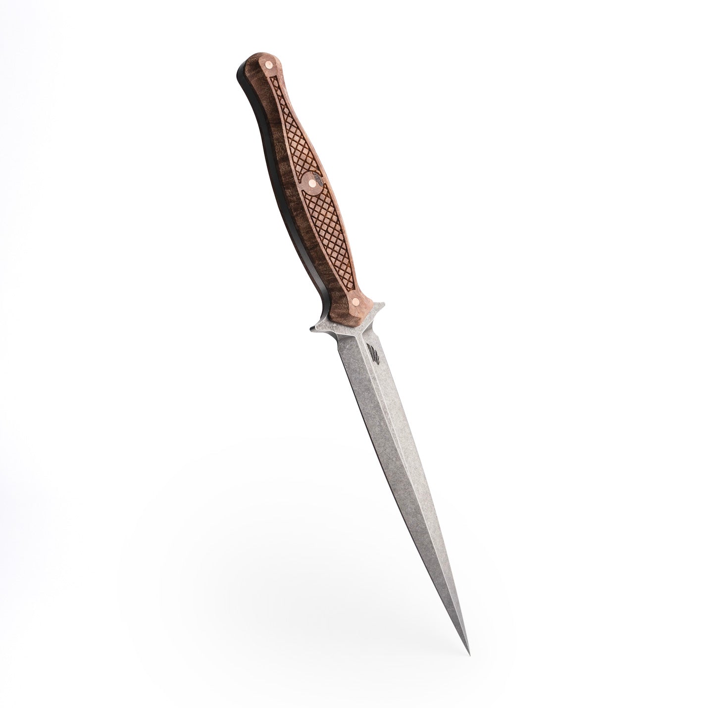 Custom Maple Burl FKX Dagger