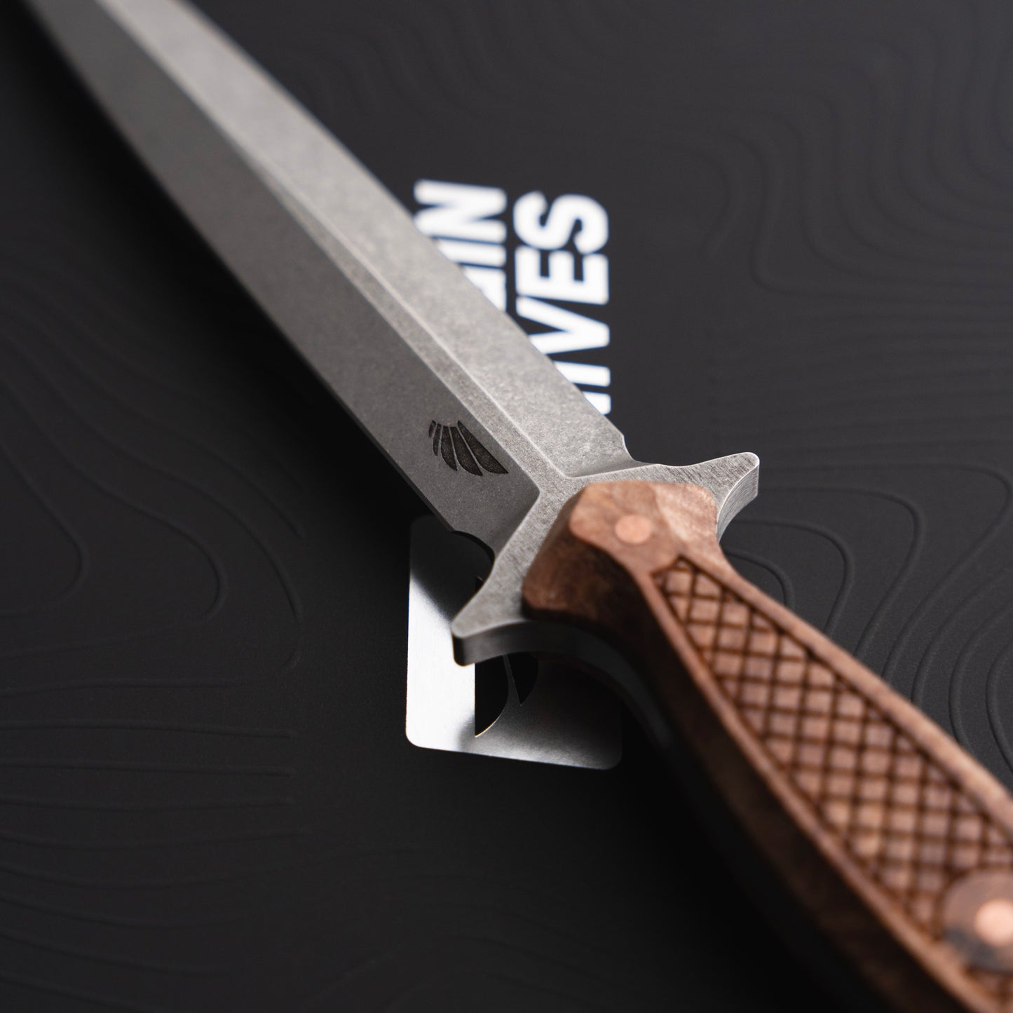 Custom Maple Burl FKX Dagger