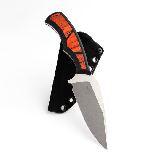 Custom Red Spalted Beech Inlay Raider