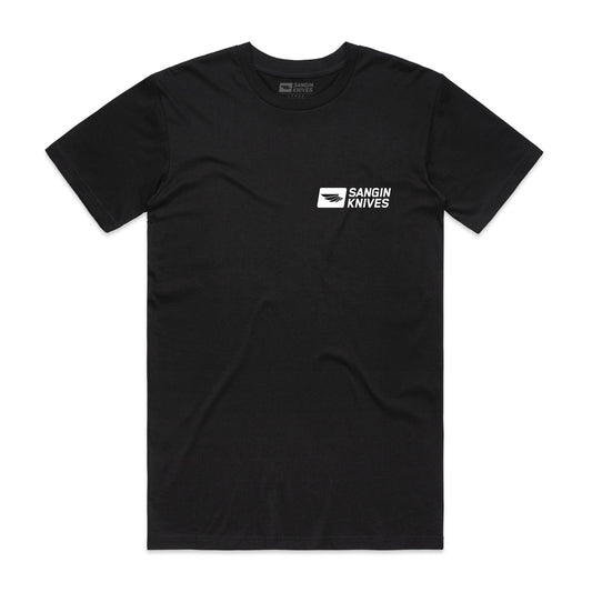 Wings Logo Tee - Black