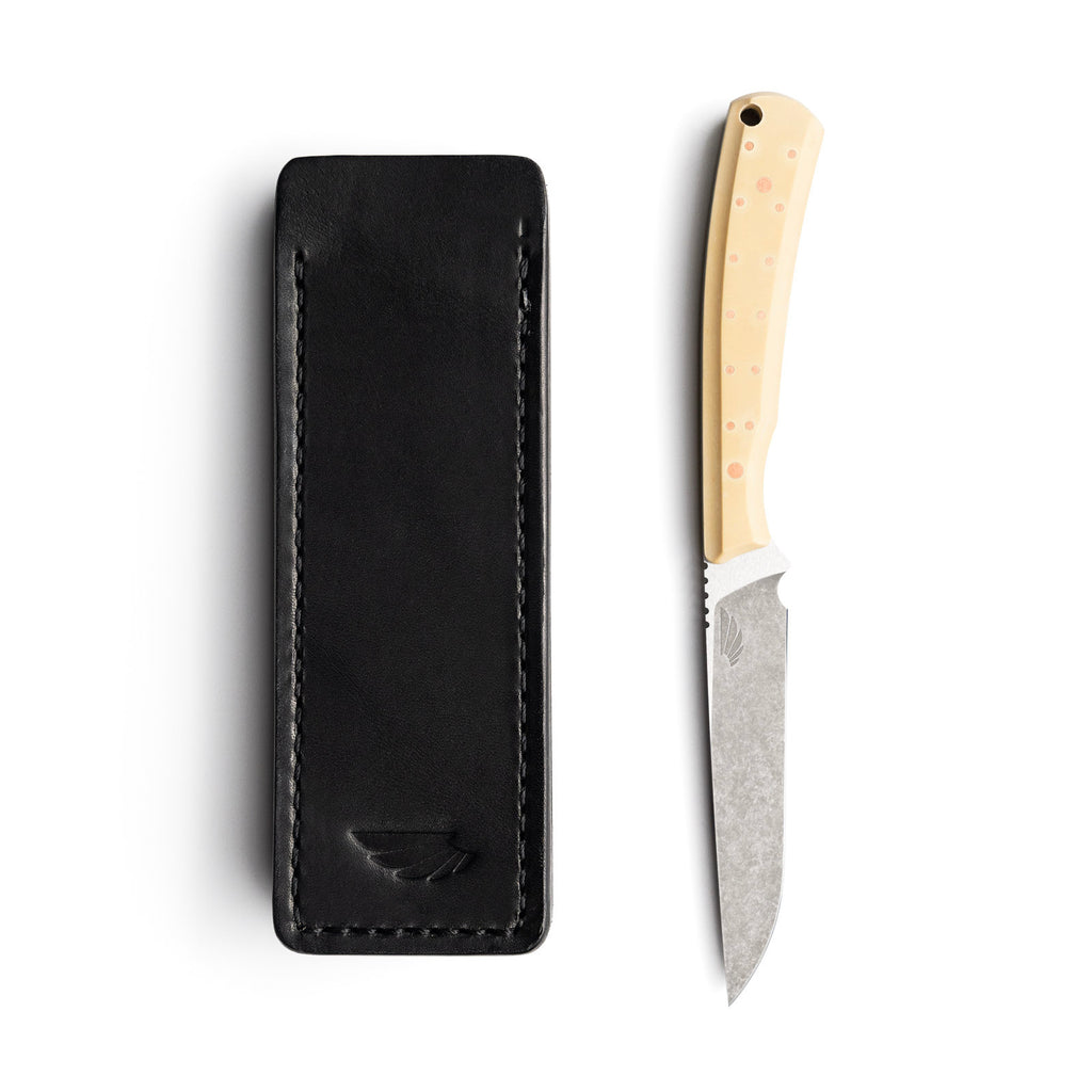 Custom Antique Ivory Paper Micarta Espina