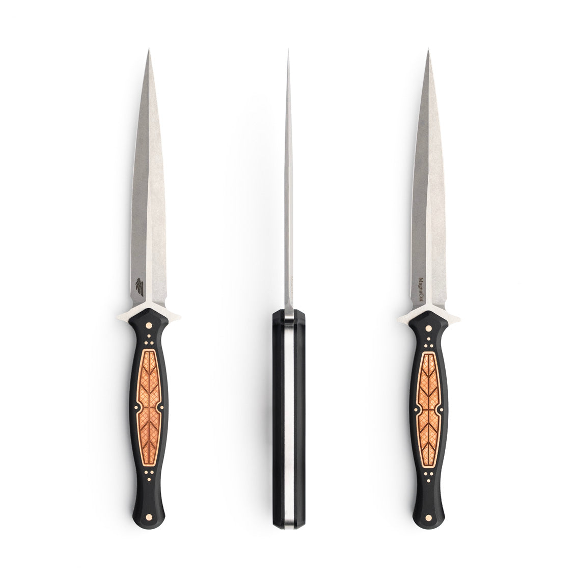 Custom Copper Inlay FKX Dagger