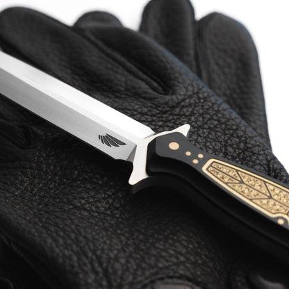 Custom Brass Inlay FKX Dagger