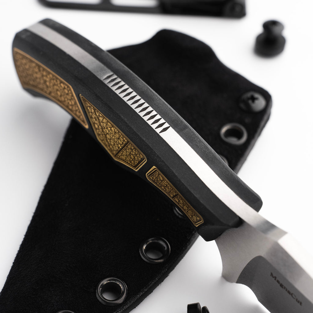 Custom Brass Inlay Raider