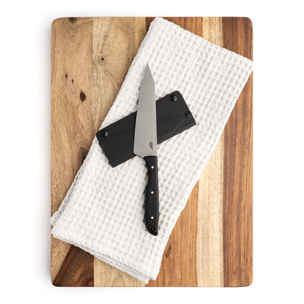 Custom Black Paper Micarta Petty Knife