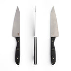 Custom Black Paper Micarta Petty Knife