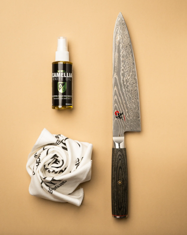 Camellia Kitchen Knife Oil - Carbon Steel and Cast Iron