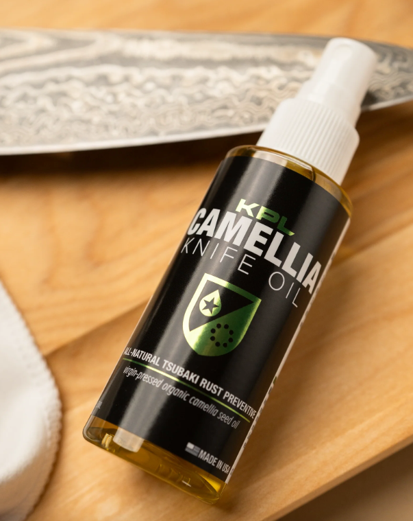Camellia Kitchen Knife Oil - Carbon Steel and Cast Iron