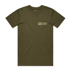 Wings Logo Tee - Military Green